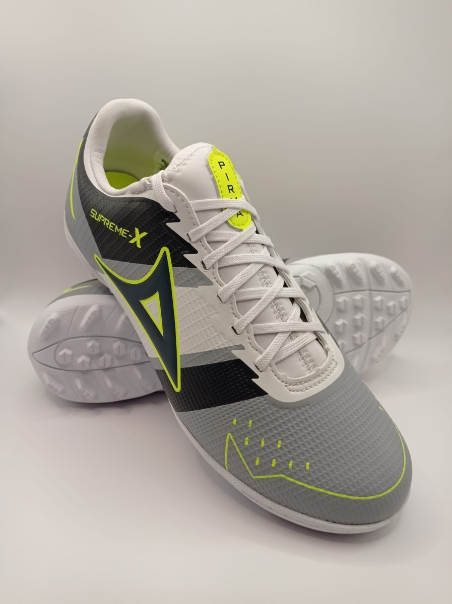 Tenis Pirma Turf 3045, Fútbol Rápido Supreme Xtreme Blanco Envío gratis