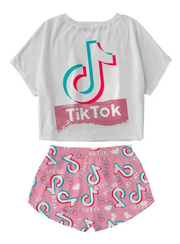 Pijama Personalizada Estampada Tik Tok | Cuotas Sin Interés