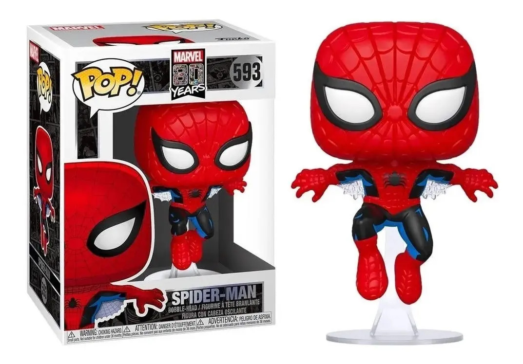Funko Pop Spiderman 80 Years 593 Mercado Livre