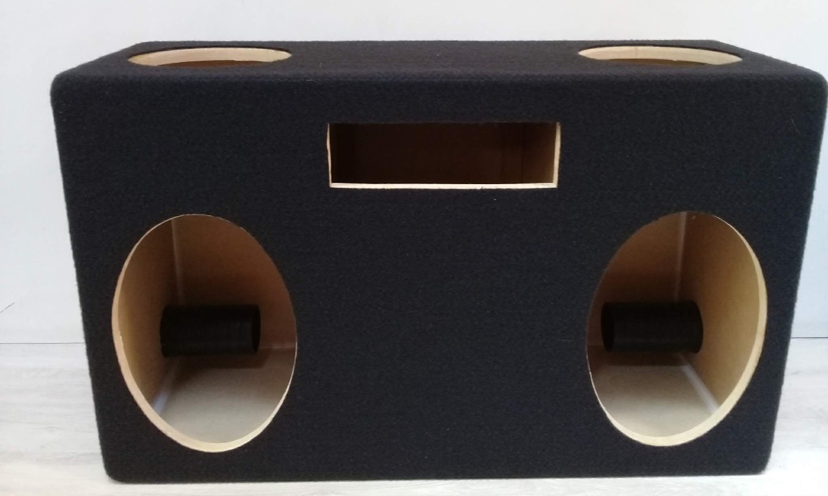 Cajon Porta Estereo Y 2 Bocinas De 6x9 Y 2 Bocinas De 6.5 Mercado Libre