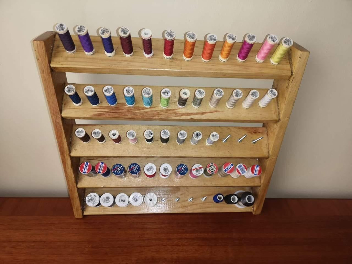 Porta Hilos De Costura Repisa 5 Niveles Mercado Libre