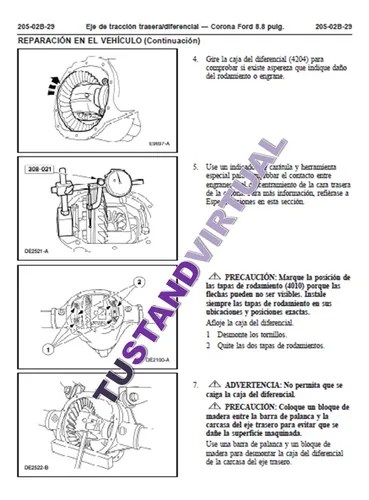 Manual De Taller Diagramas Electricos Ford Escape 2000-2007 en venta en