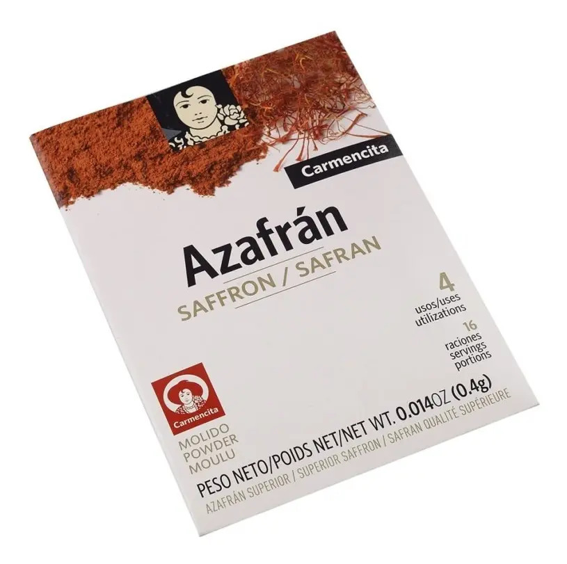 Açafrão Em Pó Premium Espanhol Carmencita (0,4g) Mega Oferta Mercado