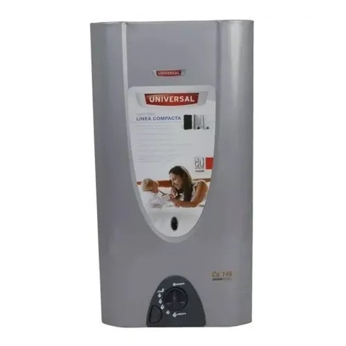 Calefon Universal Cu146 Gris Encendido 14 Litros Selectogar | .: Selectogar :.