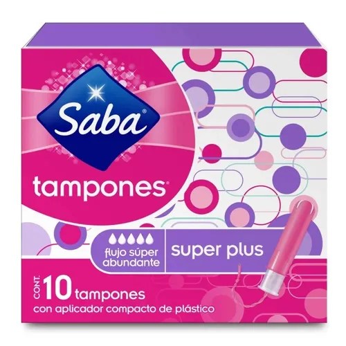 Tampón Saba Compacto con aplicador super plus 10 u MercadoLibre