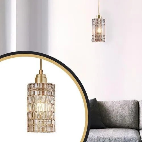 Lámpara de techo Blumenau Pendente conhaque faces blumenau color gris