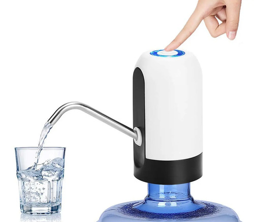 Bomba Dispensador Recargable Usb Para Bidones De Agua | Cuotas Sin Interés