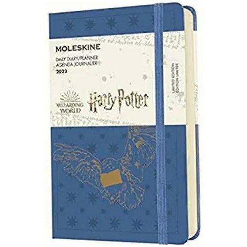 Moleskine Agenda Diaria Harry Potter 2022, 8,89 X 14 Cm Meses sin