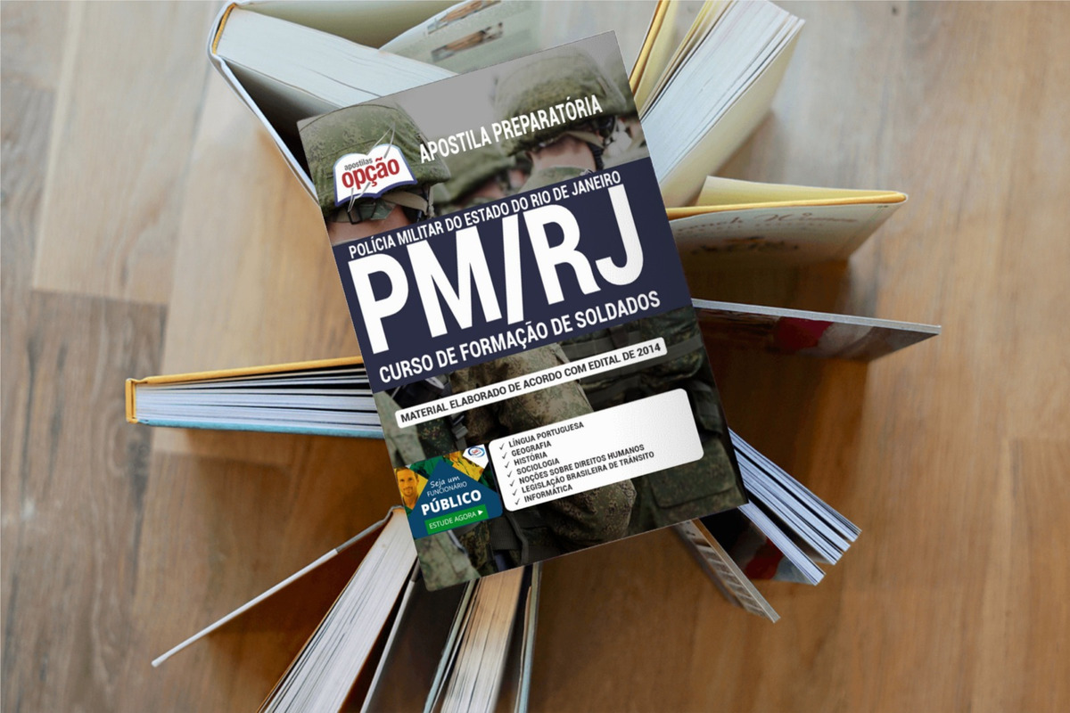 Apostila Concurso Pm Rj Soldado Policial Militar Pmerj Mercado Livre