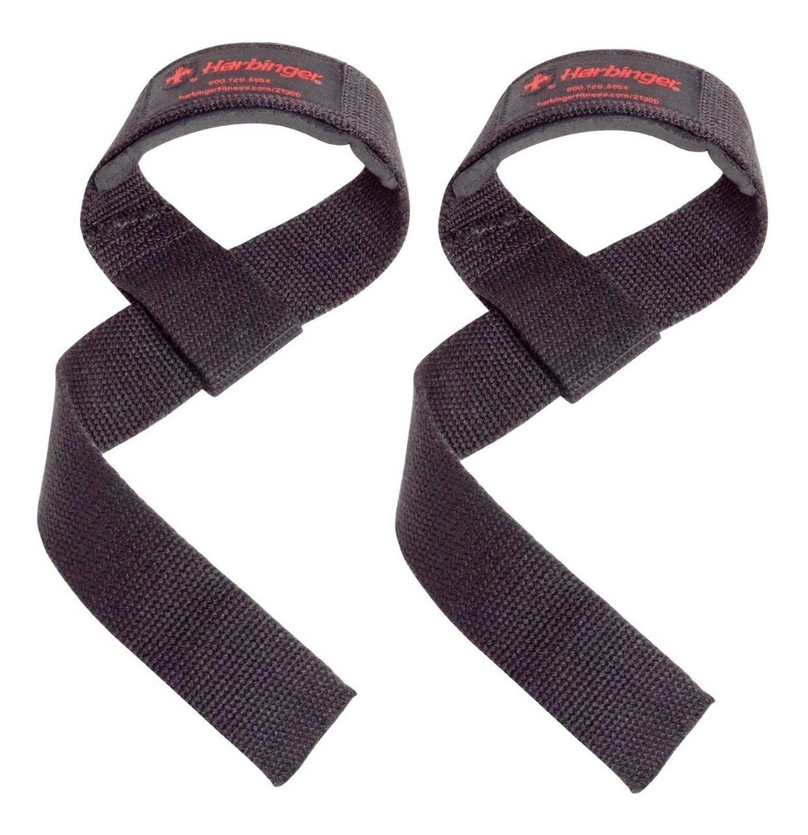 Harbinger Straps Cintas Para Levantar Pesas Negro Gym Correa Envío gratis
