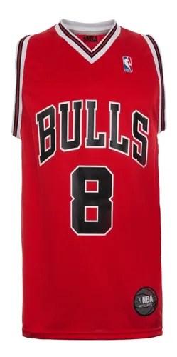 Camiseta Chicago Bulls Basquet Licencia Oficial Nba Athletic Basket Partido | Kadursport