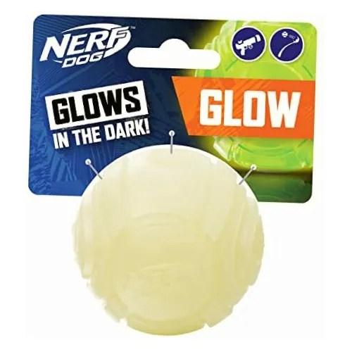 Nerf Dog 2.5 Tpr Glow Sonic Blaster Reload Ball Dog Toy Meses sin