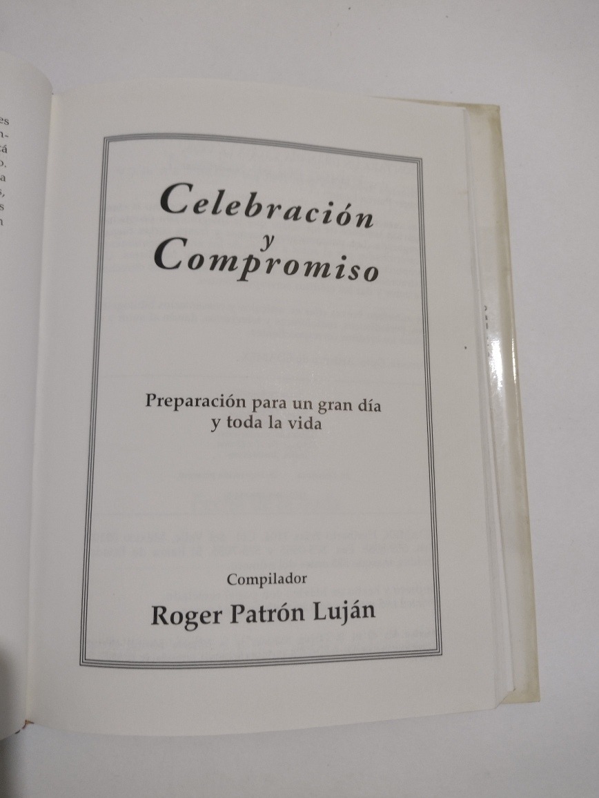 Celebración Y Compromiso Por Roger Patrón Luján MercadoLibre