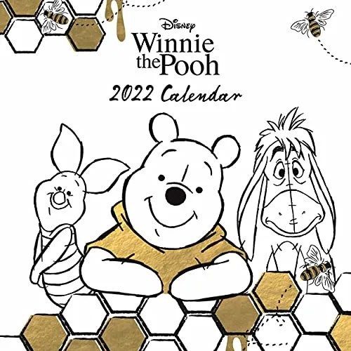Disney Winnie The Pooh Calendar 2022 Month To View Plan... Env??o gratis