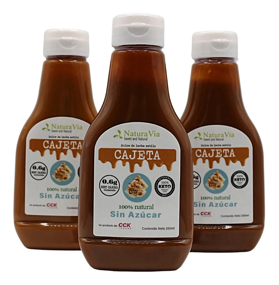 Dulce De Leche Keto Estilo Cajeta sin Azúcar Mercado Libre