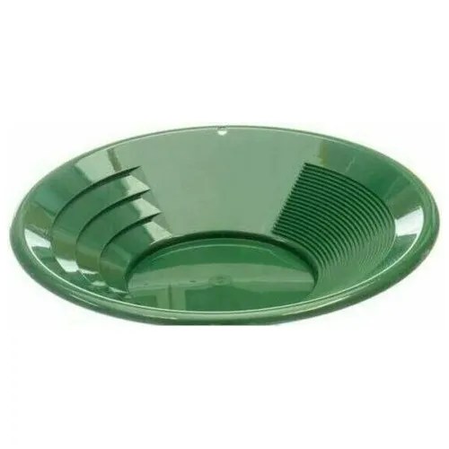 Plato Batea Oro Gold Pans Panning Gambusino Verde 14 Pulgada Envío gratis