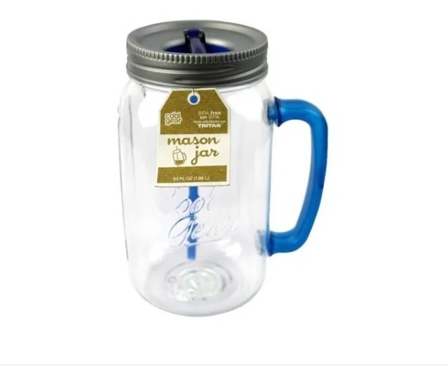 Mason Jar Cool Gear Tarro Vaso Termo Con Asa Y Tapa 1.86 L Meses sin