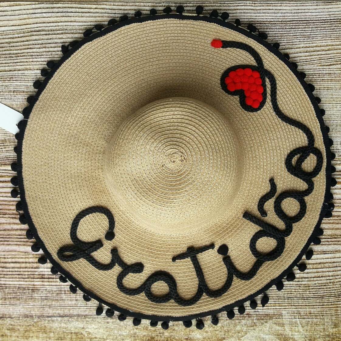 Chapéu De Praia Personalizado Customizado Bordado Com Nome