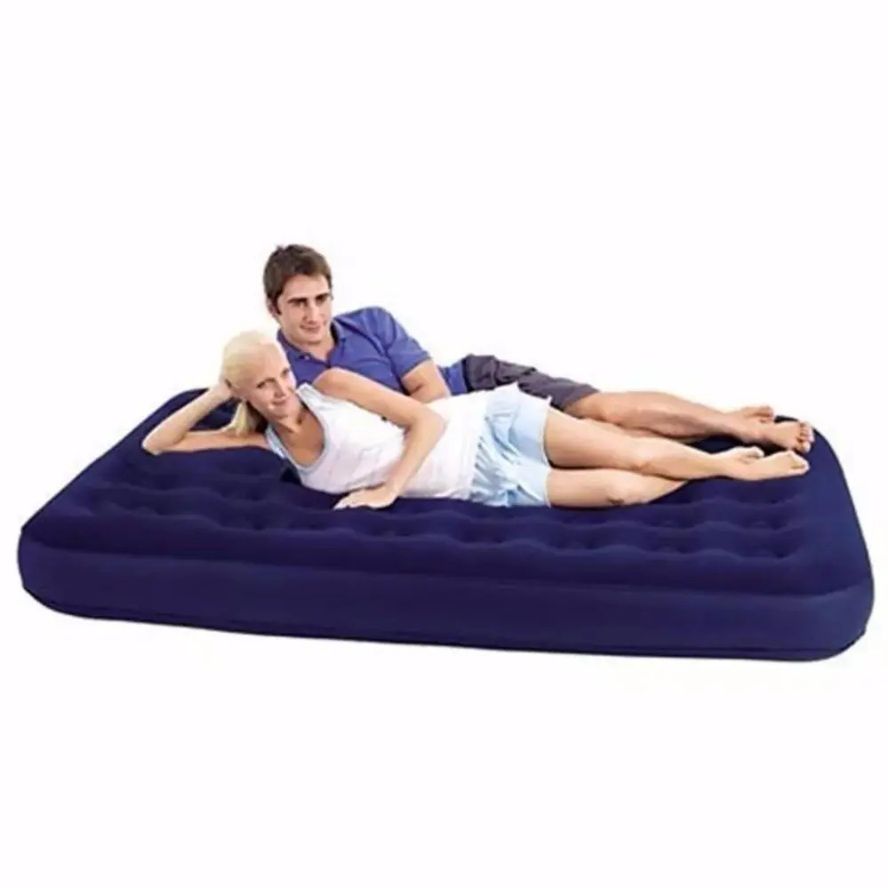 Promo Carpa 2 Personas+colchon 2 Plazas+inflador Bestway Mercado Libre