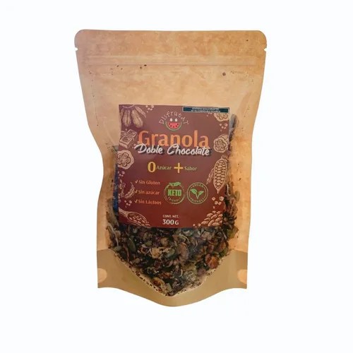 Granola Premium Doble Chocolate 300g · Monk Fruit · Keto MercadoLibre
