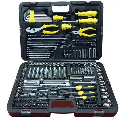 Juego Set Herramientas Stanley Racing 150 Piezas Caja Kit | Ferrogar