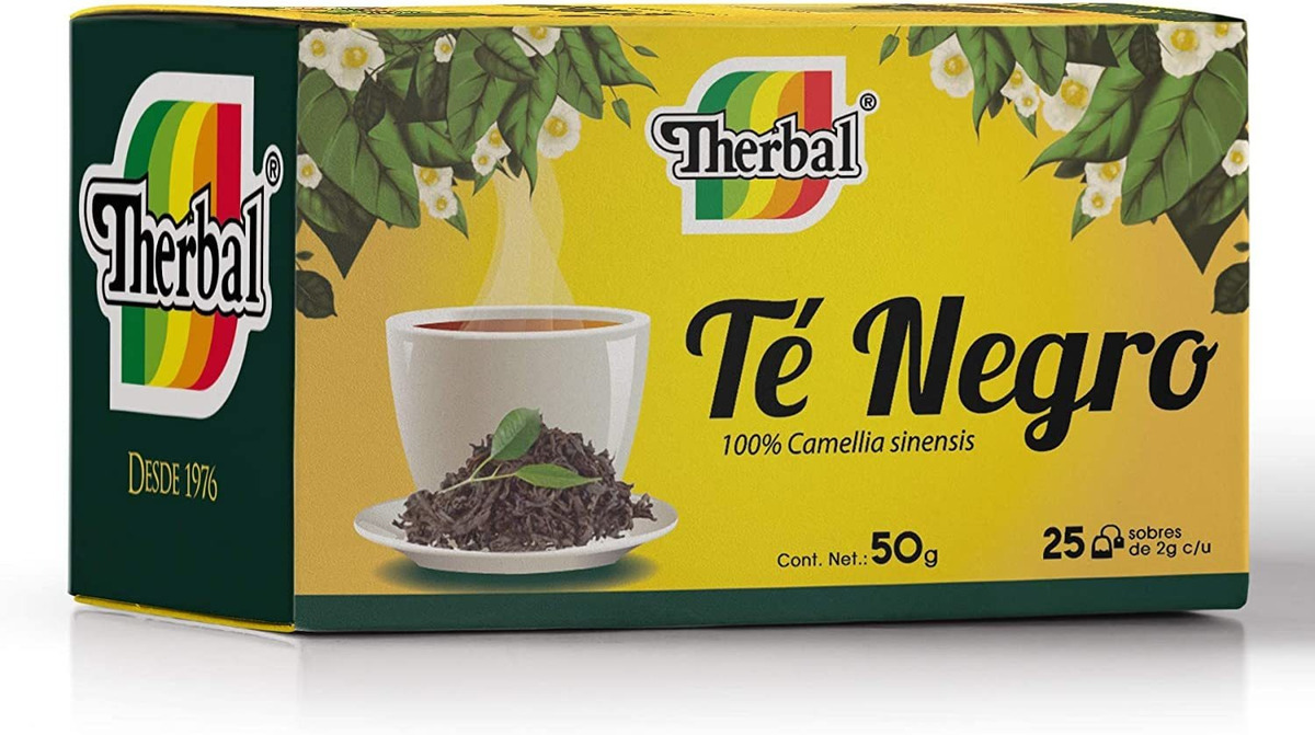 Therbal Te Negro 25sobres 2g Mercado Libre