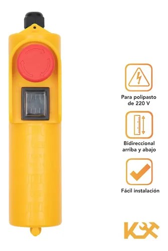 Control De Polipasto Alambrico 220v 2 Movimientos Refaccion en venta en