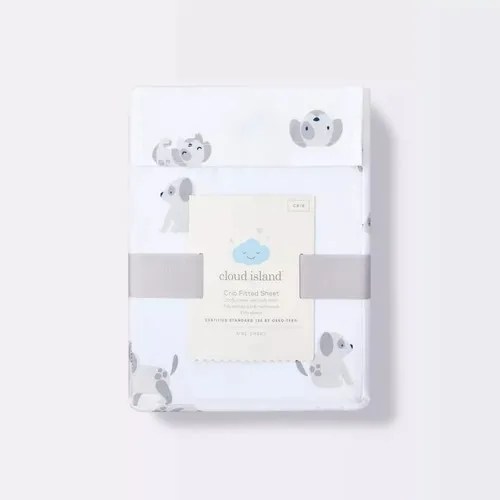 Sábana Ajustable Para Cuna De Cloud Island, Target MercadoLibre