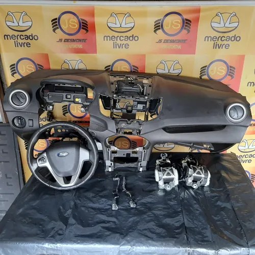 Kit Airbag New Fiesta Mexicano 2013 2014 2015 2016 2017 Escorrega o Preço