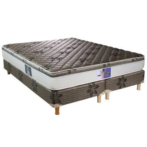 Box Spring King Koil eternity pocket King de 200cmx180cm gris