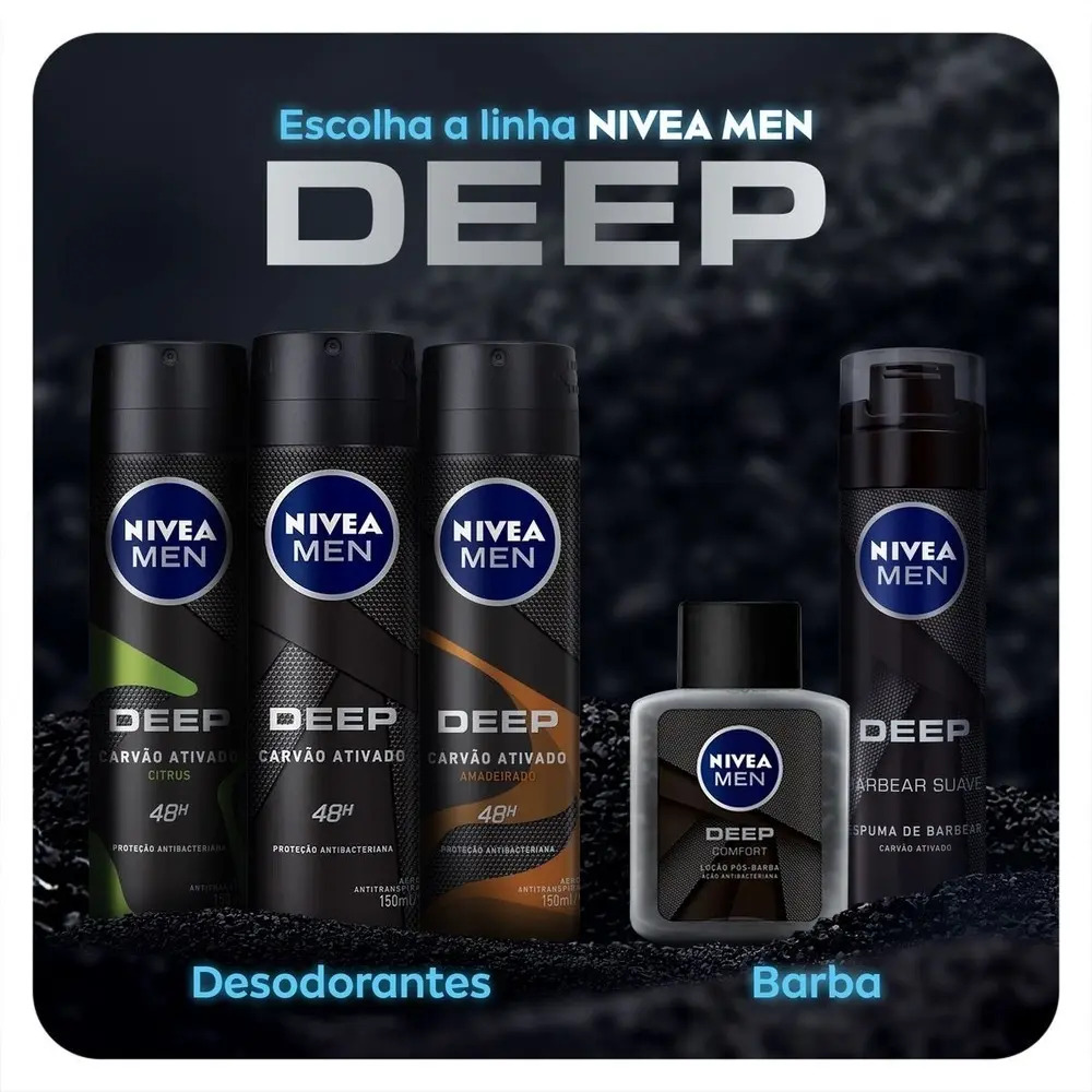 Loção Pósbarba Nivea Men Deep Comfort 100ml Mercado Livre