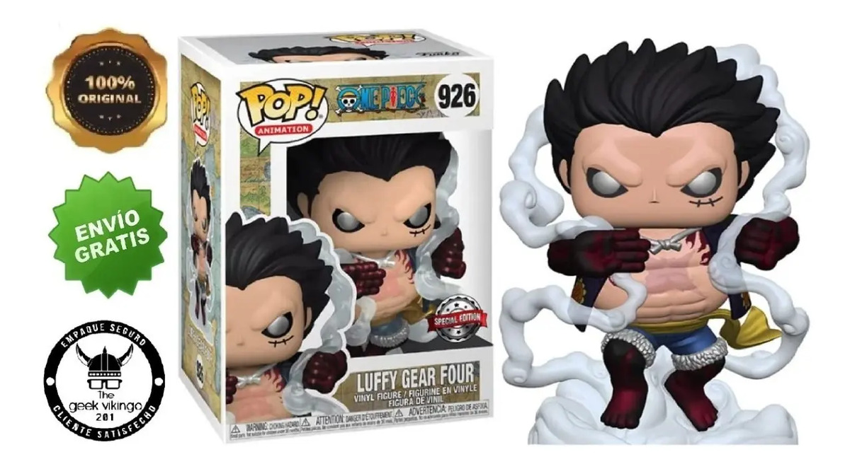 Funko Pop Luffy Gear Four Pop 926 One Piece Animatio. Envío gratis