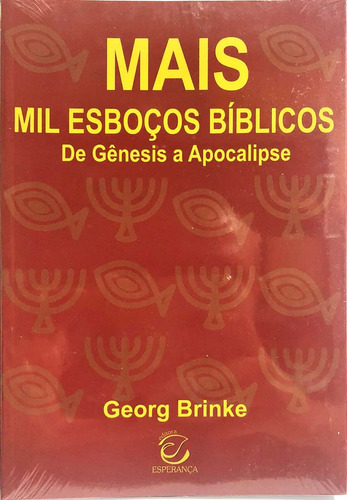 Livro Mais Mil Esbocos Biblicos De Genesis A Apocalipse Mercado Livre
