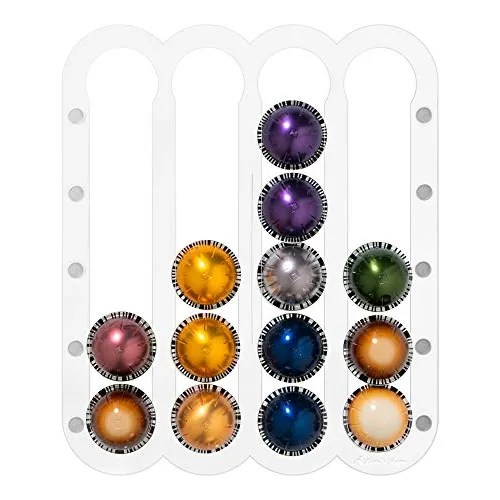 Coffee Pod Holder For Nespresso Vertuo Capsules Adhes... Envío gratis