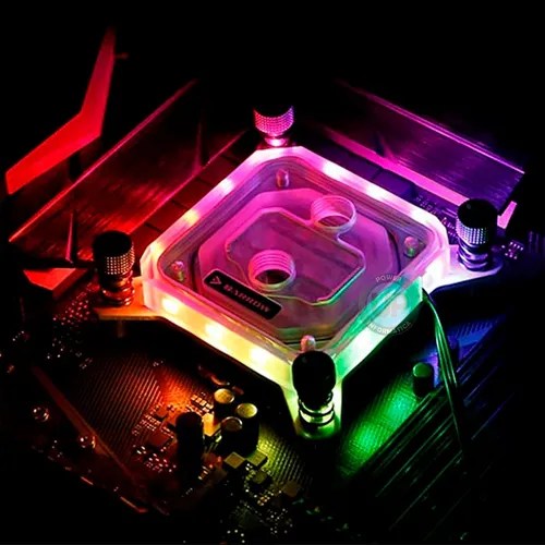 Waterblock Lga 1200 E Lga 1700 Rgb P/ Water Cooler Cpu Block à venda em