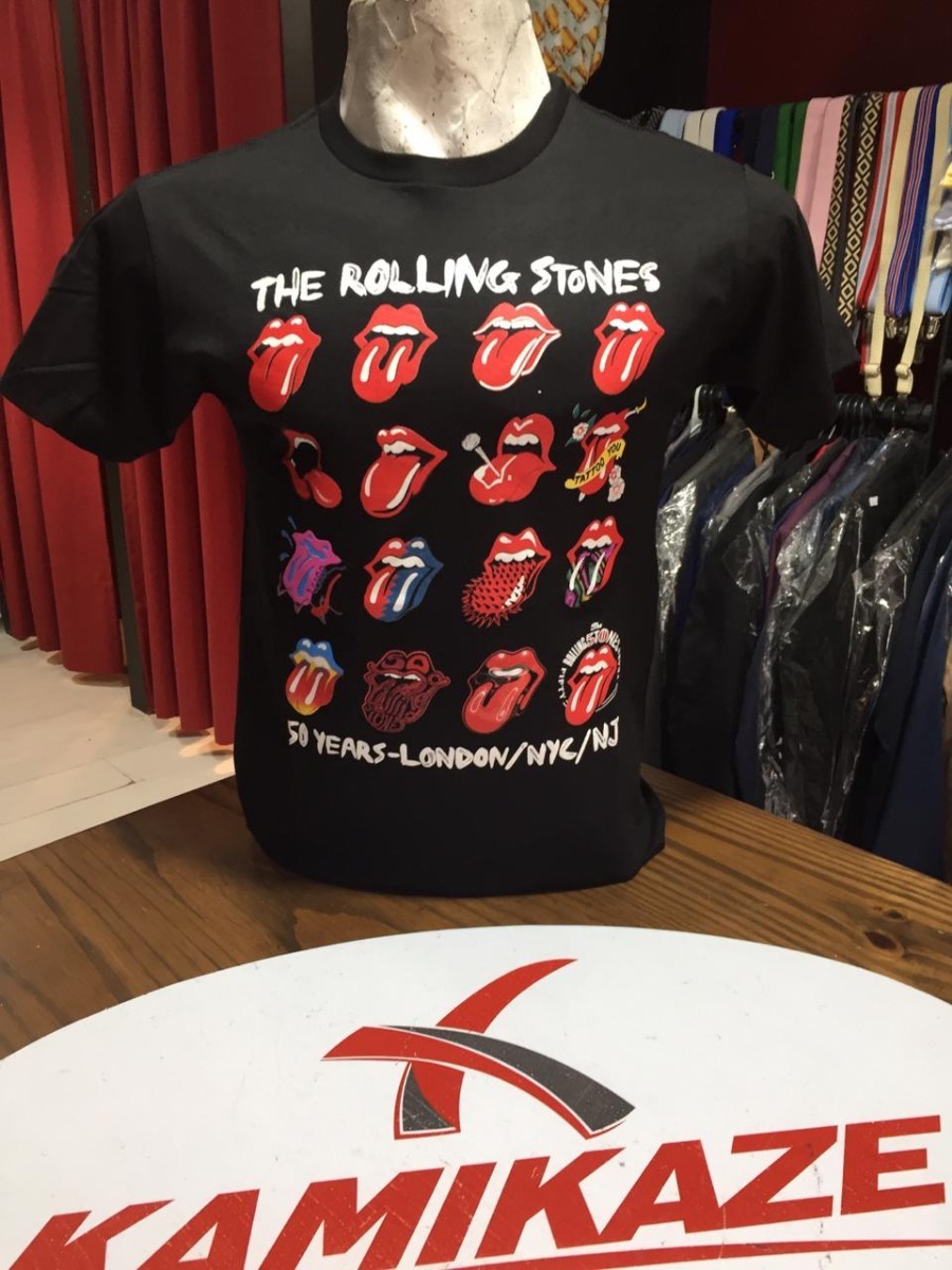 Remera The Rolling Stones Calidad Premium Varios Colores Mercado Libre