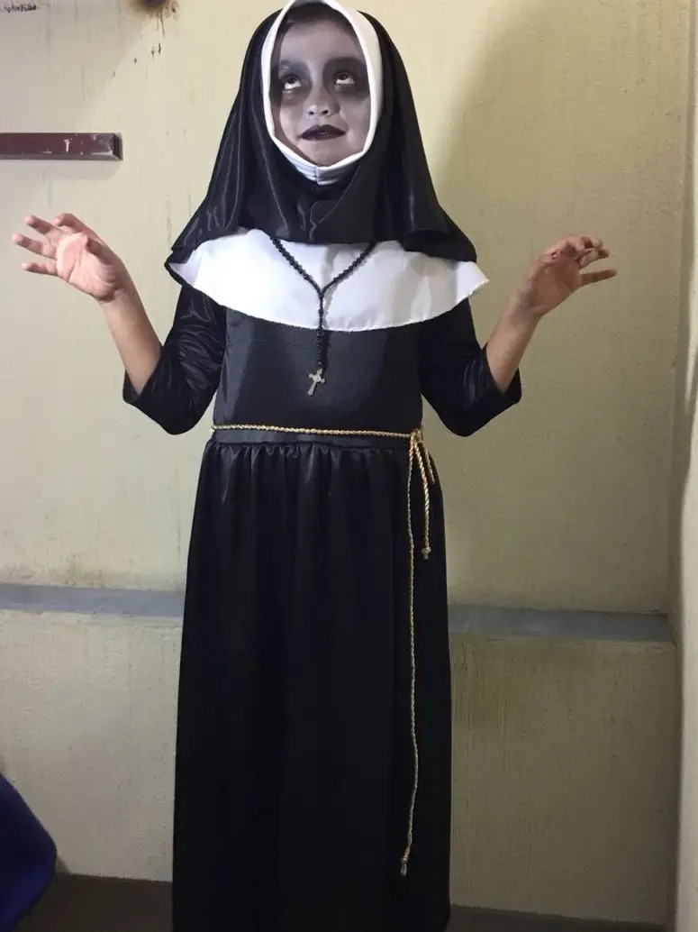 Disfraz La Monja 2018 Halloween Niñas Envío gratis