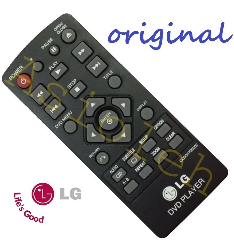 Controle Remoto Para Todos Os Modelos De Dvd LG Cov31736202 Frete grátis