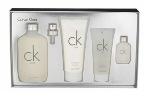 Perfume Ck One Calvin Klein Unisex (set 4 Piezas) Mercado Libre
