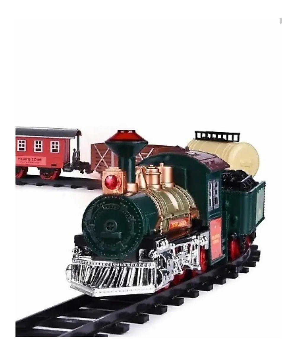 16 Piezas Tren Eléctrico De Juguete Continental Express Trac Mercado
