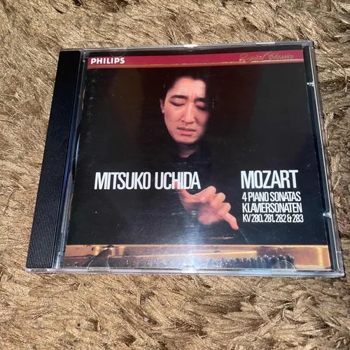 Cd Mozart 4 Piano Sonatas Klaviersonaten/ Mitsuko Uchida