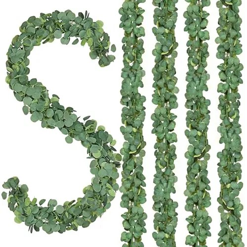 20 Piezas De Guirnalda De Eucalipto, Guirnalda De Hojas... Envío gratis