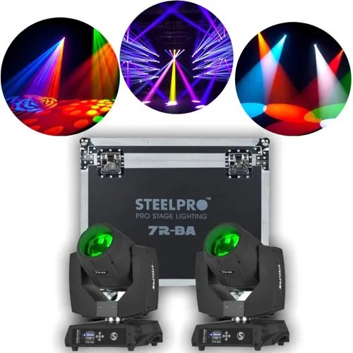 Case 2 Cabezas Móviles Steelpro Beam 7r Frost 230w Original Envío gratis