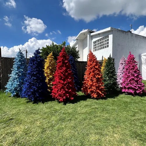 Holiday Time Arbol De Navidad Nevado Color FIUSHA Meses sin intereses