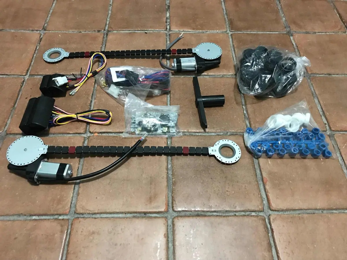 Ventanas Eléctricas Kit Universal 2 Puertas Conversión Elect | Envío gratis