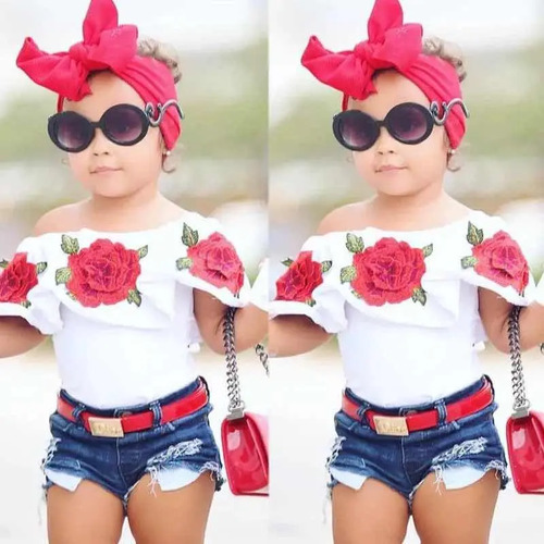 Conjunto Infantil Luxo Verão Menina Blogueirinha R 87,90 em Mercado