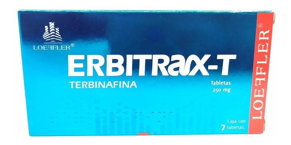 Erbitrax T 7 Tabletas 250mg MercadoLibre
