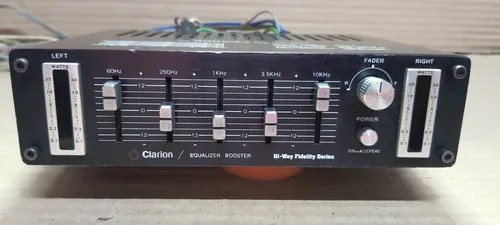Ecualizador Clarion Eqb 300. Old School | Cuotas sin interés