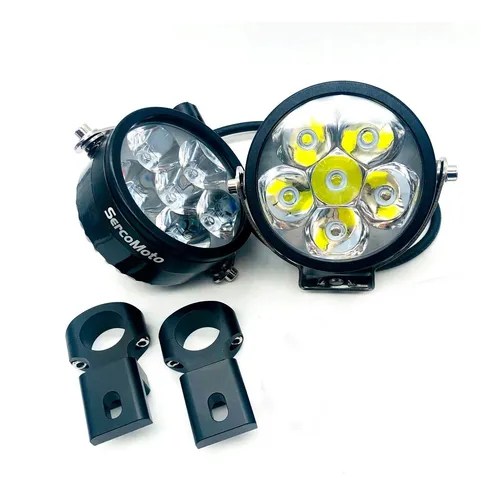 Faros Auxiliares Para Moto Sercomoto Sm6121-S 60W Led | Motocity Store México
