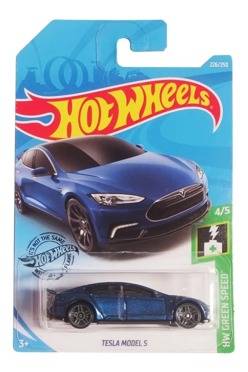 Coleccionable Tesla Model S Matchbox Fhh70 Mattel 2018 Mercado Libre